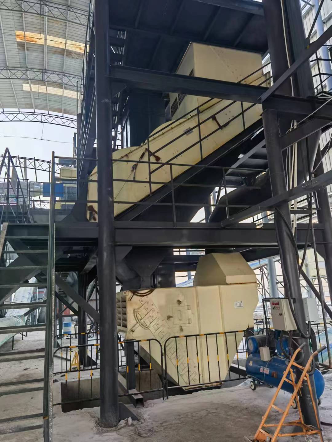 山東高速干法選粉機制砂項目